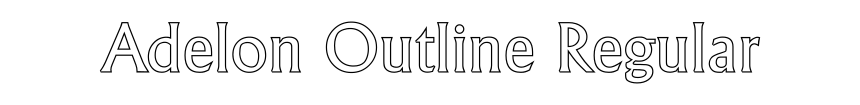 Adelon Outline Regular