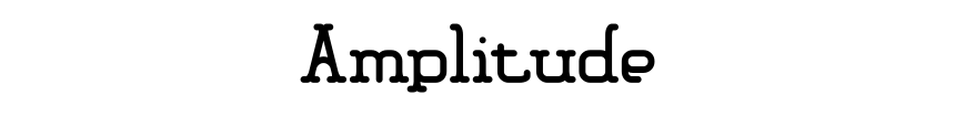 Amplitude