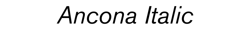 Ancona Italic