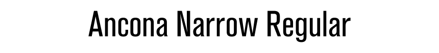 Ancona Narrow Regular