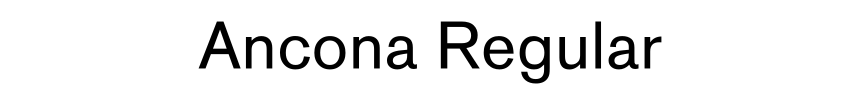 Ancona Regular