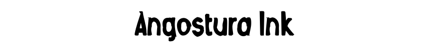 Angostura Ink