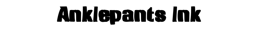 Anklepants Ink