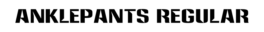 Anklepants Regular