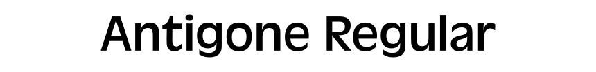 Antigone Regular
