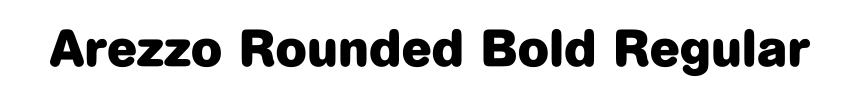 Arezzo Rounded Bold Regular