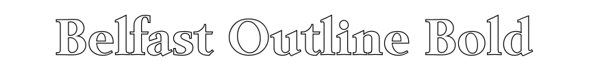 Belfast Outline Bold
