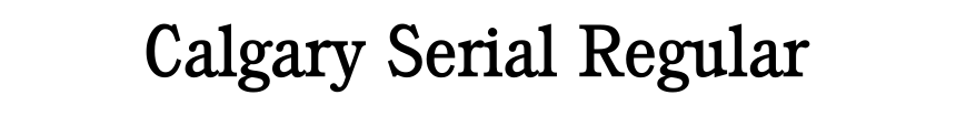 Calgary Serial Regular