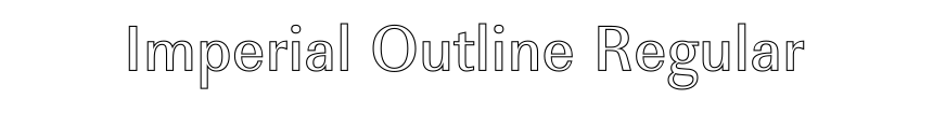 Imperial Outline Regular