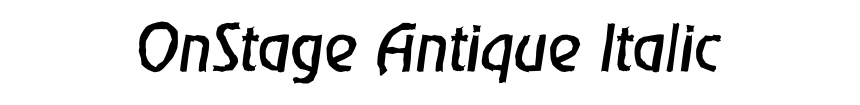 OnStage Antique Italic