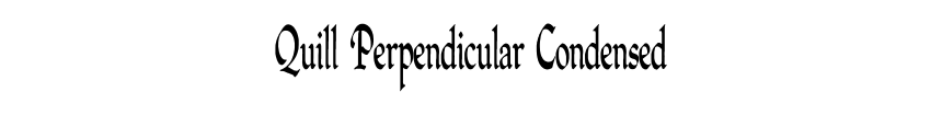 Quill Perpendicular Condensed