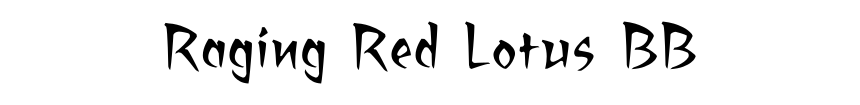 Raging Red Lotus BB