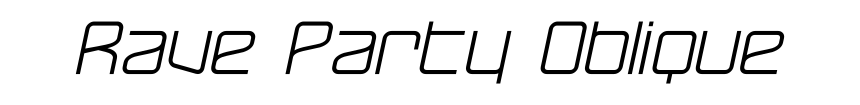 Rave Party Oblique