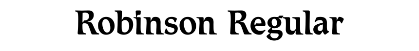 Robinson Regular